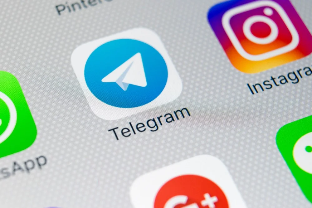 Telegram account screening